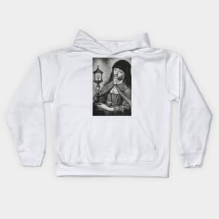 St Clare of Assisi Italian Catholic Saint Clare of Assisi Kids Hoodie